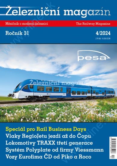 Obrázok pre 100/24-04 Železničný Magazín 4-2024 *CZ*