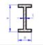 Obrázok pre 555/MS-7221 MOSADZ* I profil *2x1mm* 50cm