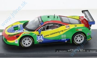 Obrázok pre 140/263131 Ferrari 458 Italia GT3 ; č.64 ; 24h Daytona - 2015 ; A.Bertolini/F.Longo/D.Serra/M.Gomes