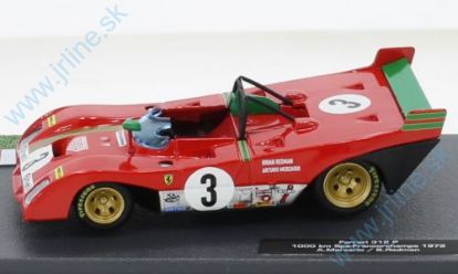 Obrázok pre 140/263134 Ferrari 312P  RHD ; č.3 ; 1000 km Spa Francorchamps  - 1972 ; A.Merzario/B.Redman