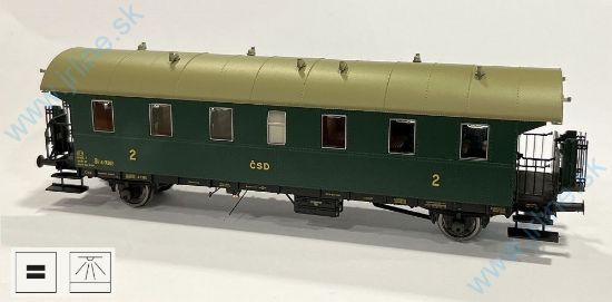 Obrázok pre 621/46772 Bi 4-7365 * ČSD III.ep. * LED Osvetlenie * Domovská St. Lučenec ; Vozové depo : Zvolen