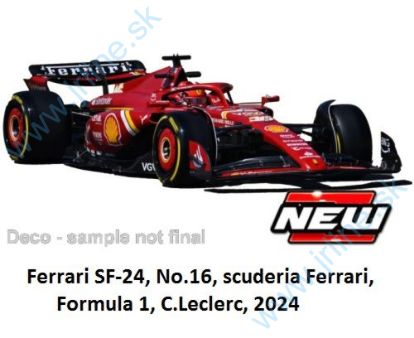 Obrázok pre 30/36844L Ferrari SF-24, No.16, Scuderia Ferrari , F 1, C.Leclerc, 2024