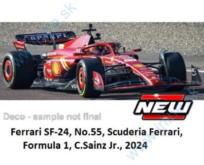 Obrázok pre 30/36844S Ferrari SF-24, No.55, Scuderia Ferrari, F 1 , C.Sainz Jr., 2024