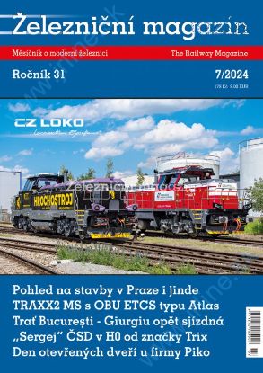 Obrázok pre 100/24-07 Železničný Magazín 7-2024 *CZ*