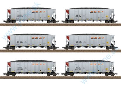 Obrázok pre 625/24911 SET*US Hopper Car-Set BNSF VIe