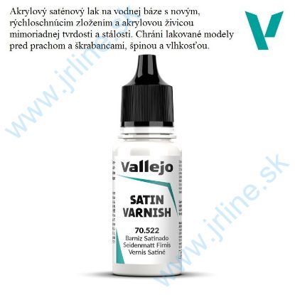 Obrázok pre 18/70522 Lak SATIN *17ml*Plomatný