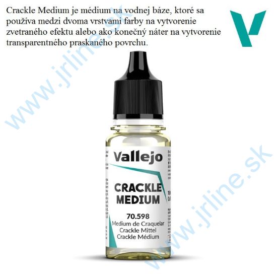 Obrázok pre 18/70598 Crackel Medium * 17ml