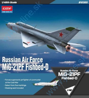 Obrázok pre 7/12320 MiG-21PF Fishbed-D *Russian AF