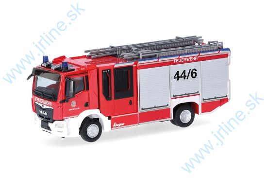 Obrázok pre 91/747158 MAN TGM Z-Cab BW/Feuerwehr