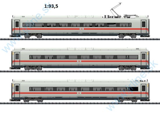 Obrázok pre 625/23971 ICE 4 * D-DB VI.ep. * 1÷93,5 * SET-Vložených vagonov