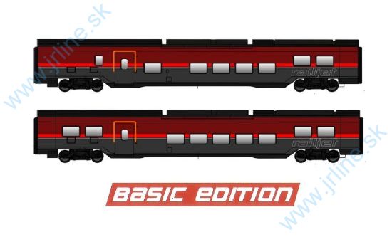 Obrázok pre 624/JC71201 Railjet II*ÖBB VIep* 2x 2trMUL