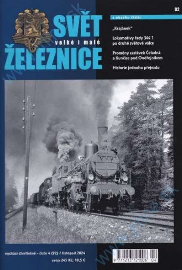 Obrázok pre 138/92 SVET ŽELEZNICE  4/2024