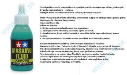 Obrázok pre 21/T87229 MASKING Fluid *20g*