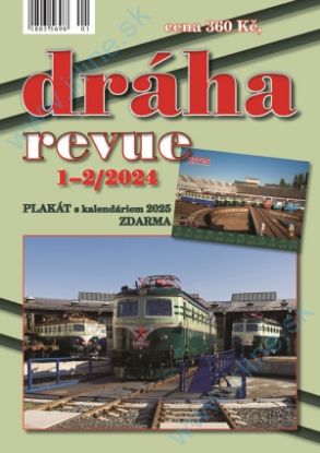 Obrázok pre 127/2024-1-2 DRÁHA Revue 1-2/2024 * Plagat KALENDÁR 2025 *