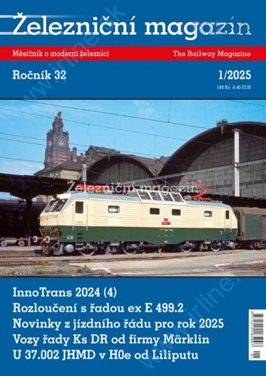 Obrázok pre 100/25-01 Železničný Magazín 1-2025 *CZ*