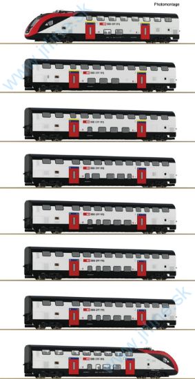 Obrázok pre 62R/7710007 8diel-Set*RABe SBB* DCC-Zvuk