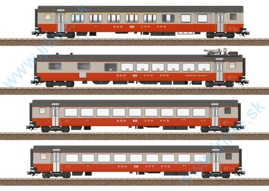Obrázok pre 625/23690 SET*50 rokov Swiss Express IVe
