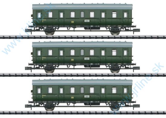 Obrázok pre 71/18277 Vagonový Set B+Btr *DR IIIep*