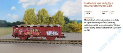 Obrázok pre 626EM/2504 Es 407-3*ŽSR Vep*NákladGrafiti
