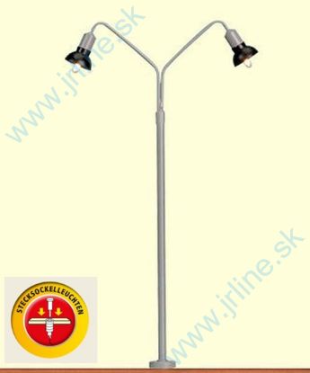 Obrázok pre 861/84055 LED*2 Obl-Lampa*105mm*ZásuvPät