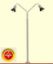 Obrázok pre 861/84055 LED*2 Obl-Lampa*105mm*ZásuvPät