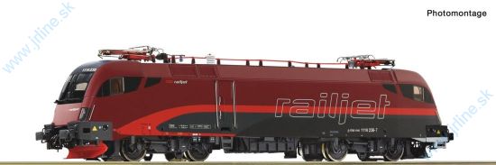 Obrázok pre 61R/7510208 Rh1116*Railjet ÖBB VIep*DCCzvu