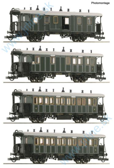 Obrázok pre 62R/6200197 SET-Osobné vagóny*K.Bay.StsB