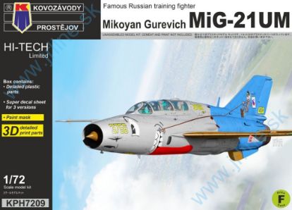 Obrázok pre 4/KPH7209 MiG-21UM  *CZ - PL - HR *
