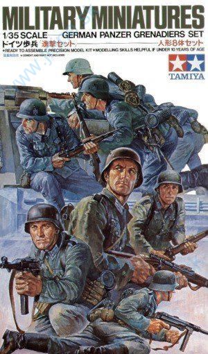 Obrázok pre 6/35061 German Panzer Grenadiers-SET