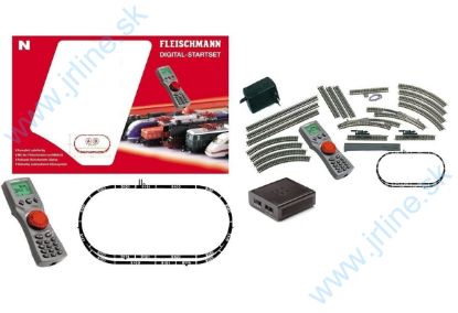 Obrázok pre 72/939982 DIGITÁLNY set bez Lokomotívy a vagónov * MM-Centrála-680801 * A+B Koľajový set