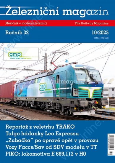 Obrázok pre 100/25-10 Železničný Magazín 10-2025 *CZ