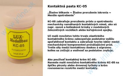 Obrázok pre 74/LUX8886 KC-05 * Kontaktná pasta 20g