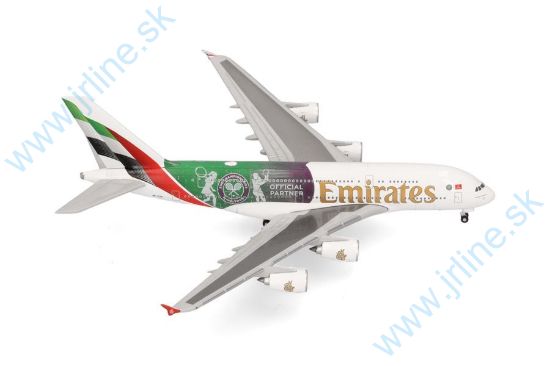 Obrázok pre 91/538664 Emirates A380 Wimbledon
