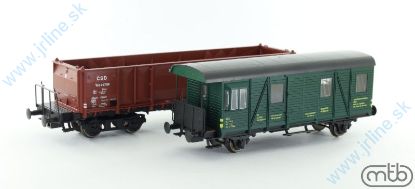 Obrázok pre 62MTB/DS-VSA Súprava vagónov * Ds + Vse  *ČSD IV.ep.* Osvetlenei  DCC/Analog - Interier