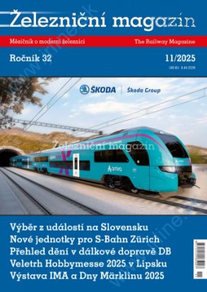Obrázok pre 100/25-11 Železničný Magazín 11-2025*CZ*