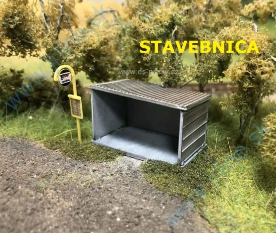 Obrázok pre 53/23467 Autobus-Zastávka-Plech*STAVREB