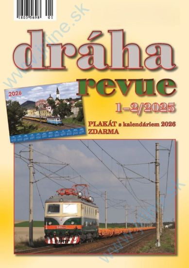 Obrázok pre 127/2025-1-2 DRÁHA Revue 1-2/2024 * Plagat KALENDÁR 2025 *