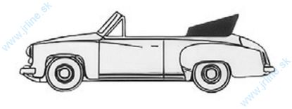 Obrázok pre 984/27050 Wartburg 311 Cabrio * White