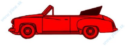 Obrázok pre 984/27051 Wartburg 311 Cabrio * Red