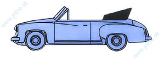 Obrázok pre 984/27052 Wartburg 311 Cabrio * Blue