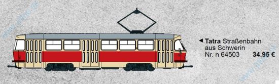 Obrázok pre 984/64503 Tatra T3/T4 *1970* Schwerin