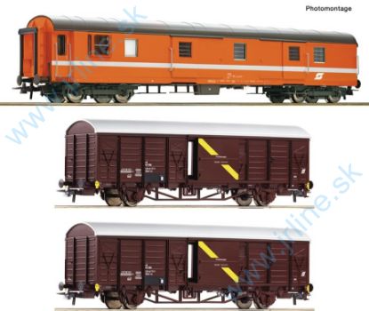 Obrázok pre 62R/6600294 SET-Poštový Vlak ÖBB IV-V.ep