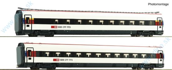 Obrázok pre 62R/7700037 Vagon Set* ICN SBB VIep