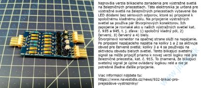 Obrázok pre 59/932 Blikač * Svetelné Železničné - Priecestie *ČČB*