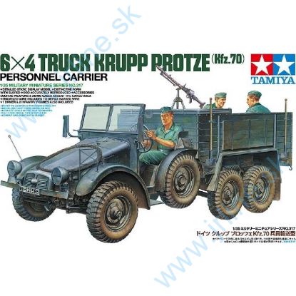 Obrázok pre 6/35317 KRUPP Protze *6x4 truck-Person