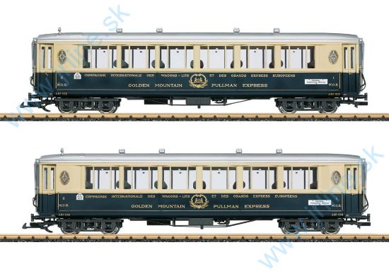 Obrázok pre 620/36660 Salonwagen-Set Golden Pass MO