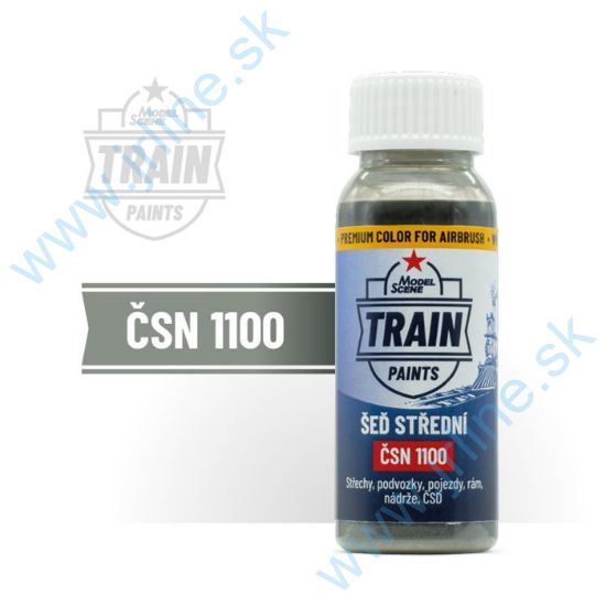 Obrázok pre 19/61.101 Šeď střední ČSN 1100 * 30ml