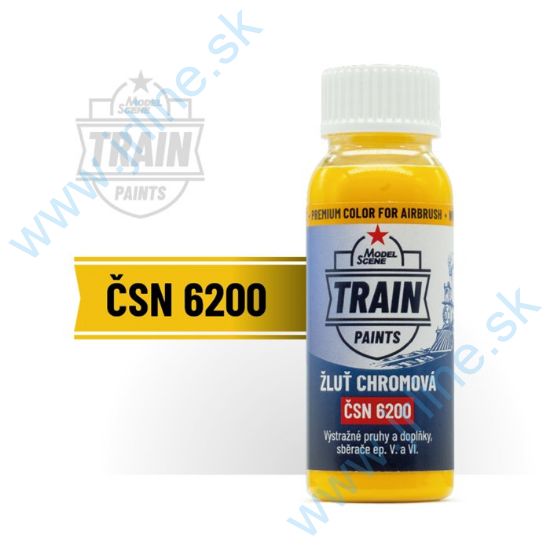 Obrázok pre 19/61.114 Žluť chromová ČSN 6200* 30ml