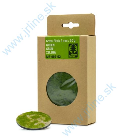 Obrázok pre 44/002-02 Statická tráva 2 mm - zelená 5