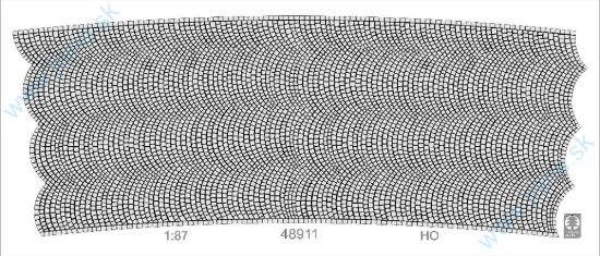 Obrázok pre 44/48911 Silnice H0-mírný oblouk, krouž